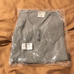 NWT Dickies Long Sleeve Henley